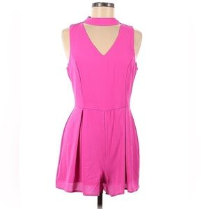 She & Sky Pink Romper